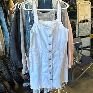 Boyish the Kennedy denim dress - size M - summer Jean dress button front